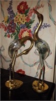 Glass & Brass Herons