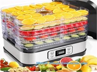 12.6" x 9.8" x 7.9" TOOLUCK Food Dehydrator, 250W,