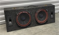 PORTABLE DUAL THUMP SPEAKERS