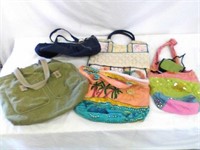 Group of purses - 3 Bohemian style,