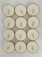 PARTY LITE Universal Tealight Set 12 Candles Sea