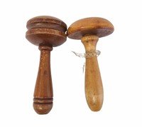 Vintage Mushroom Style Wooden Darners