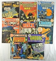 (8) VTG DC COMICS 20c ISSUES - WAR 12c