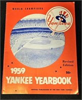 1959 Yankees Yearbook Revised Ed Worlds Champions