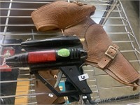 VINTAGE SPACE GUN AND HOLSTER