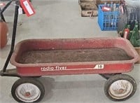 Radio Flyer metal wagon