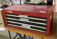 Four Drawer Toolbox w/ Craftsman & Snap-On Tools