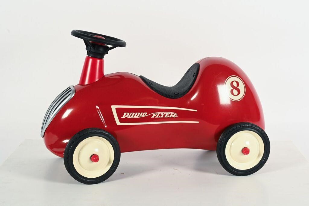 VINTAGE RADIO FLYER RIDE ON CAR