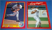 2 Kenny Rogers rookie cards