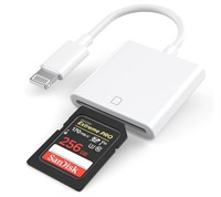 (New) 2pack[Apple MFi Certified] SD Card Reader