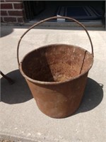 Galvanized pail