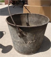 RI Lines galvanized pail