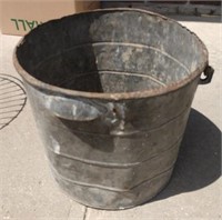 Galvanized pail