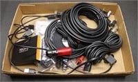 Large Lot of Assorted Cables & Cords