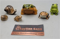 Ceramic Frogs Snail Enesco etc