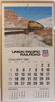 Union Pacific Railroad Calendar
