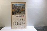 1974 Union Pacific Railroad Calendar