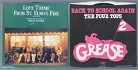 St Elmo's Fire & Grease 2 Vinyl 45 Singles