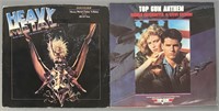 Heavy Metal & Top Gun Vinyl 45 Singles