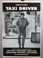Taxi Driver Vintage Mounted UK Poster