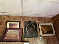 FRAMED WALL ART/ DECOR LOT