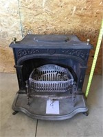 Cast Iron Wood Burning Fireplace