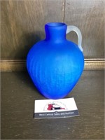 Blue Glass Vase