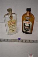 2 - Vintage Mickey Bottles
