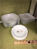 Corning Corelle Bowls & Sandwich Plates