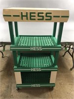 Hess Gas Station Rolling Retail Rack