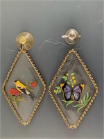 Two glass Suncatchers - Birds