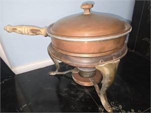 Brass & Copper Chaffing Dish