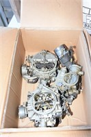 SEVERAL VINTAGE CAR CARBURETORS !! A-3  CHEVY ?