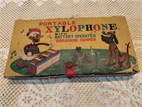 VINTAGE PORTABLE XYLOPHONE