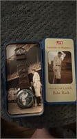 Collector's series Babe Ruth watch Life Legends of