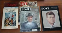 Vintage Atlantic LIFE and POST Magazines including