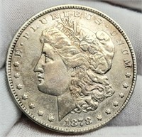 1878 Morgan Silver Dollar VF