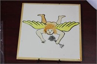 A Nude Angel/Cherub Tile