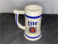 Light Beer Stein Ceasars Palace   See Pics