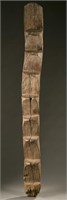 Wooden Dogon ladder, late 19th / early 20th cen.