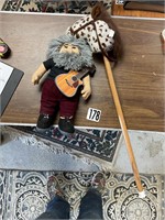 Stick Horse + Jerry Garcia Doll