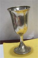 A Sterling Goblet