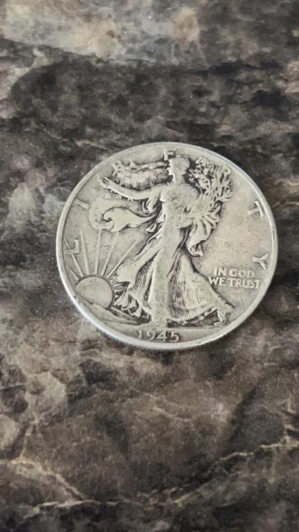 1945 Walking Liberty