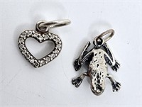Sterling Silver Pendants Charms