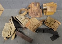 (4) Leather Tools Belts