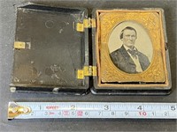 Antique Photograph in Case  Possible Ambrotype