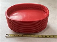 17 oval food baskets