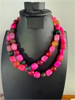 35" Agate Necklace