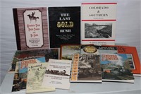 Railroad and Gold Rush Book lot