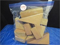 BAG OF WOOD BLOCKS